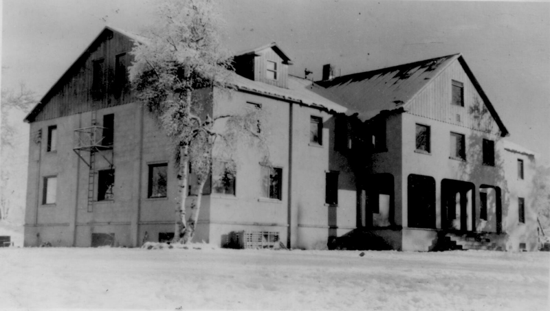 The main buidling at LMCH circa 1957.